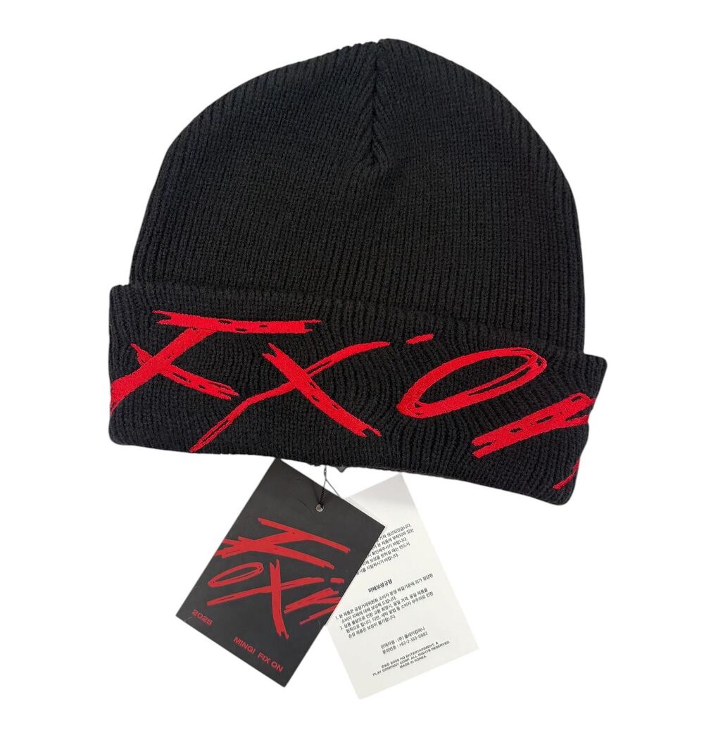NWT ATEEZ [MINGI] BIRTHDAY POP-UP 2025 FIX ON - BEANIE Song Min-gi K Pop
